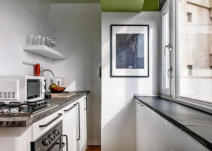 Designer Flat For 4, Heart Of Bucharest, Kitchen